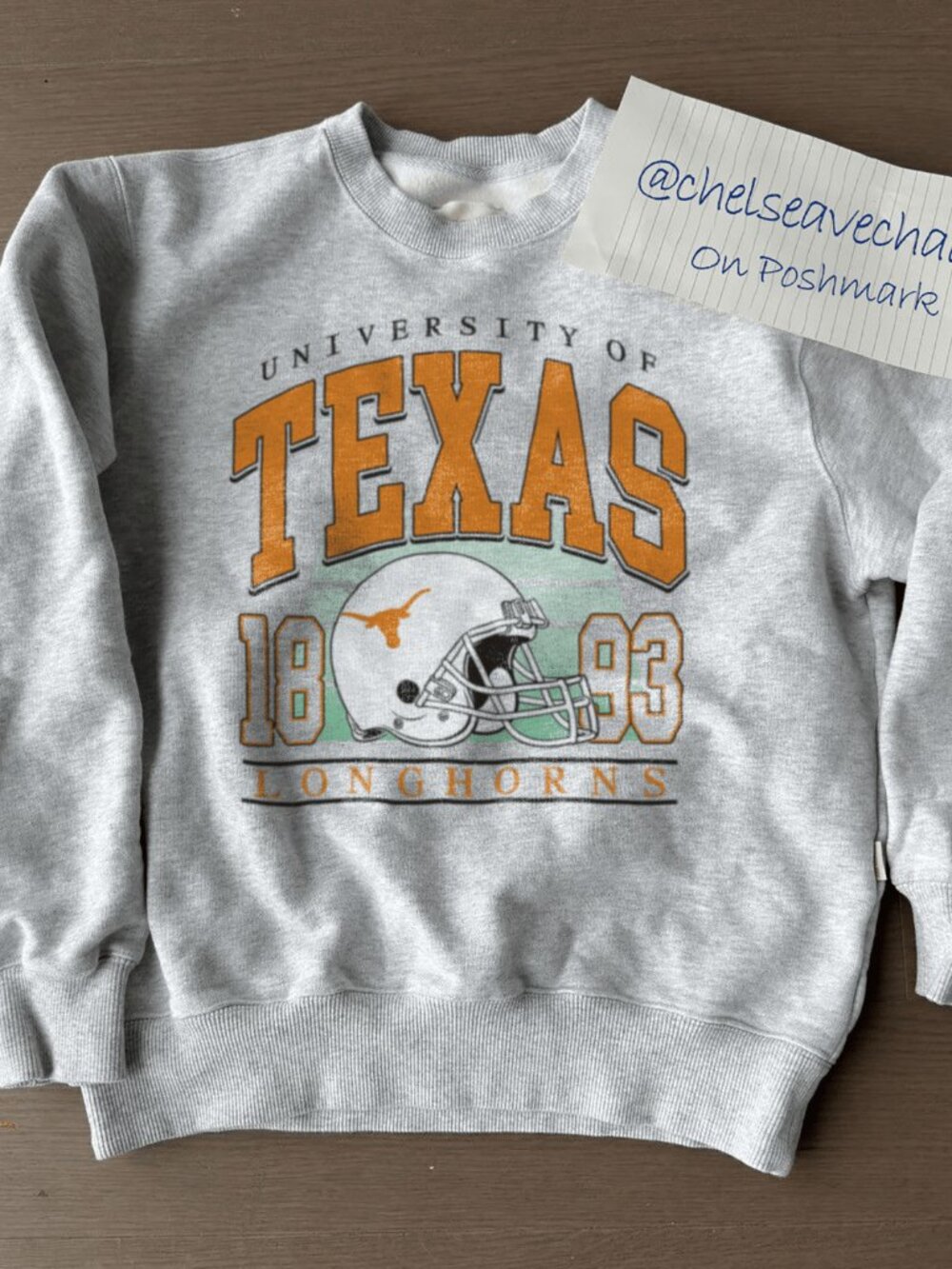 Vintage University of Texas Longhorns Football Sweatshirt, Retro NCAA Shirt Tee